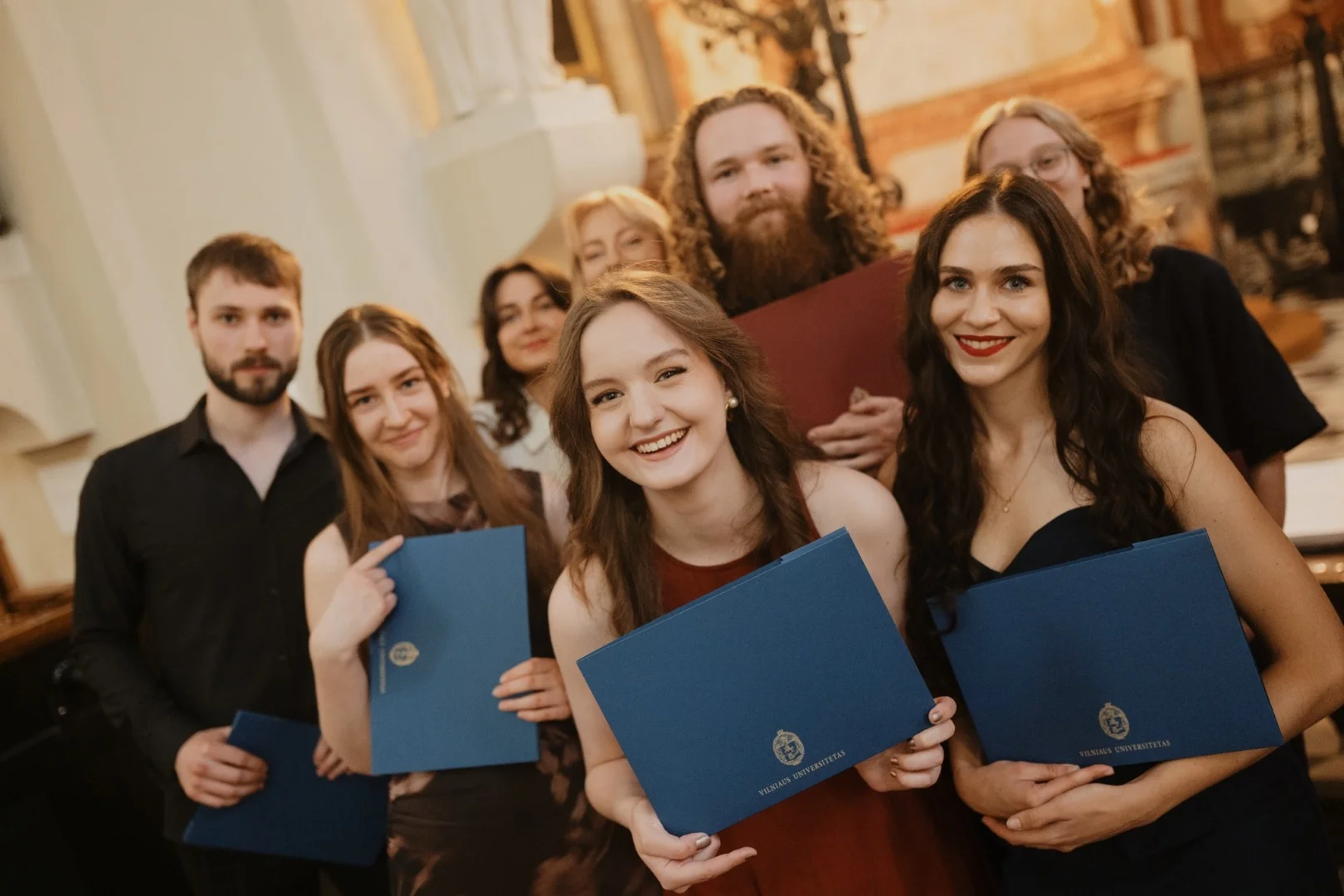 University diploma and achievements